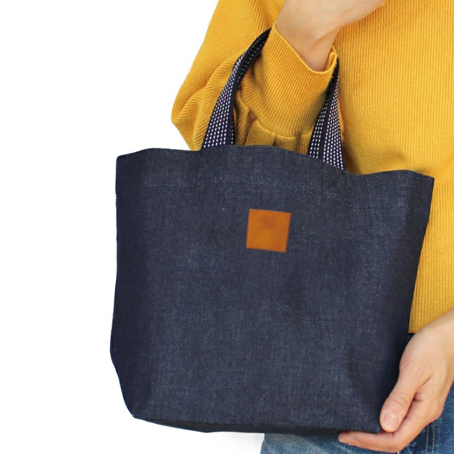 畳縁ボタン付きトートバッグ | 倉敷デニム・倉敷帆布雑貨通販専門
