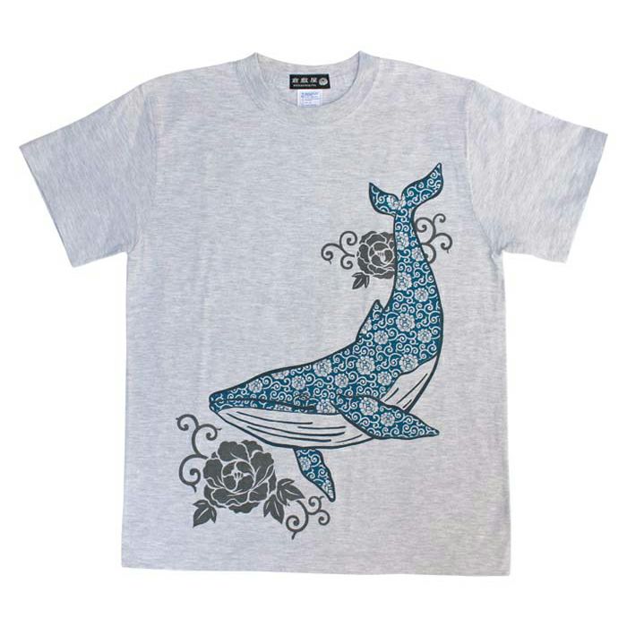 鯨半袖Tシャツ | 倉敷デニム・倉敷帆布雑貨通販専門｜≪公式≫倉敷屋